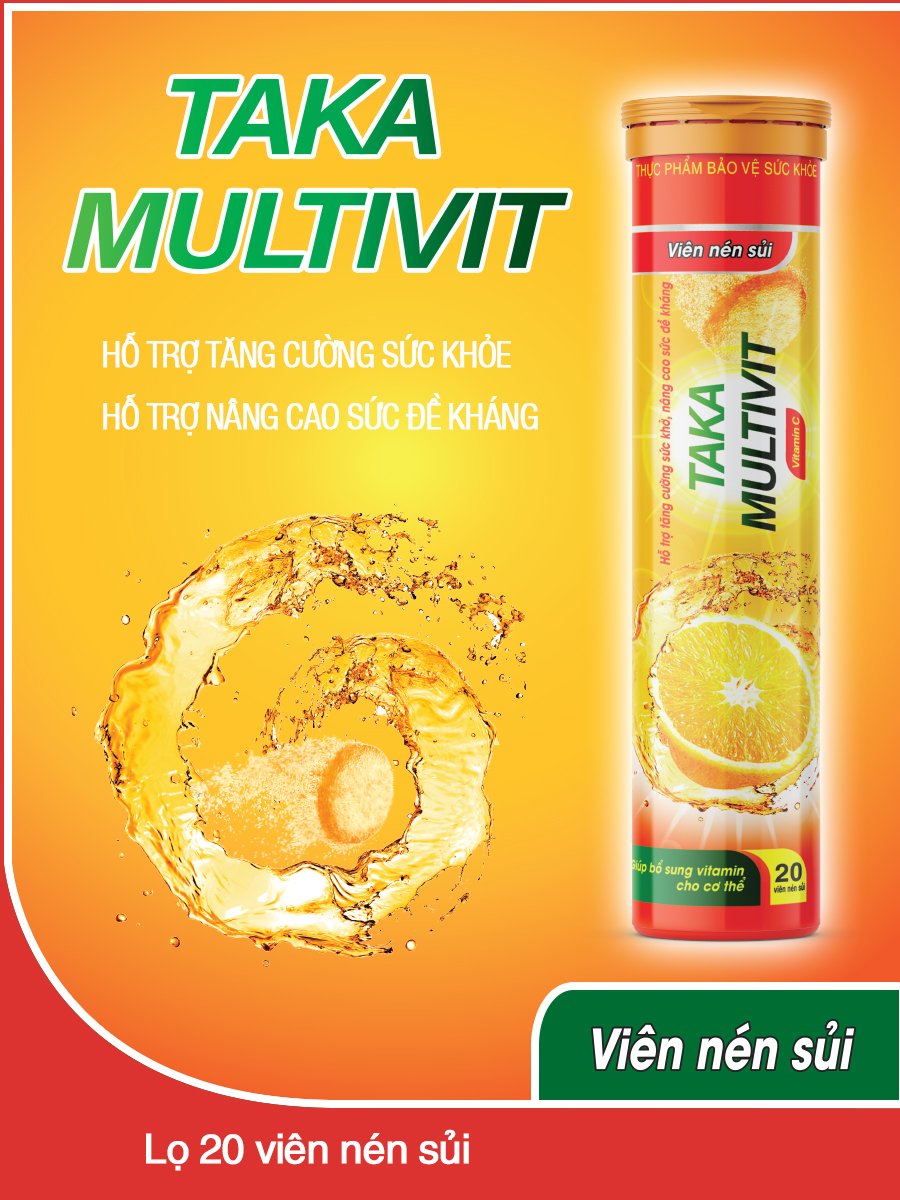 Thực phẩm bảo vệ sức khỏe TAKA  MULTIVIT